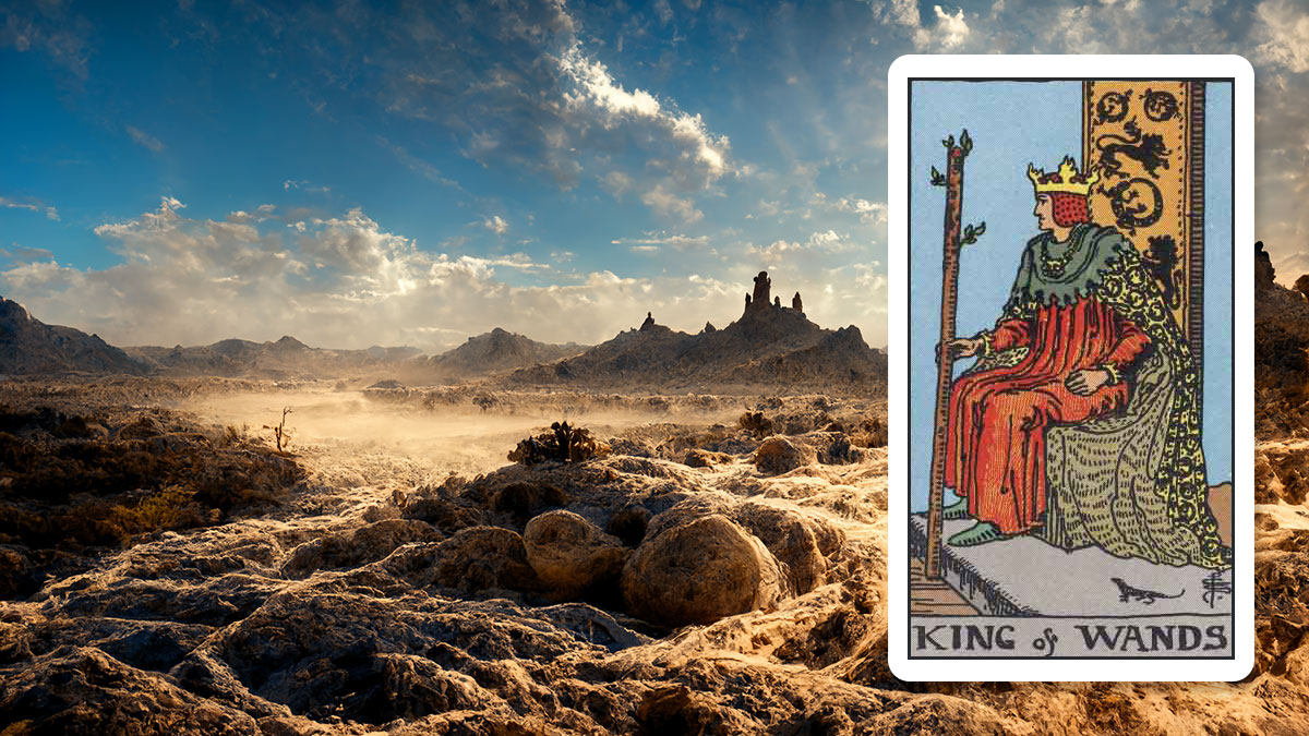 King of Wands Tarot Card Meaning (Protective & Stubborn)